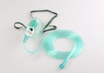 Oxygen Mask with adjustable nose clip