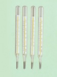 Underarm clinical thermometrers